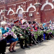 Встреча поезда «Победа».